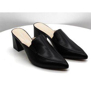Adrienne Vittadini Women's Noril Block Heel Mules Women's Shoes